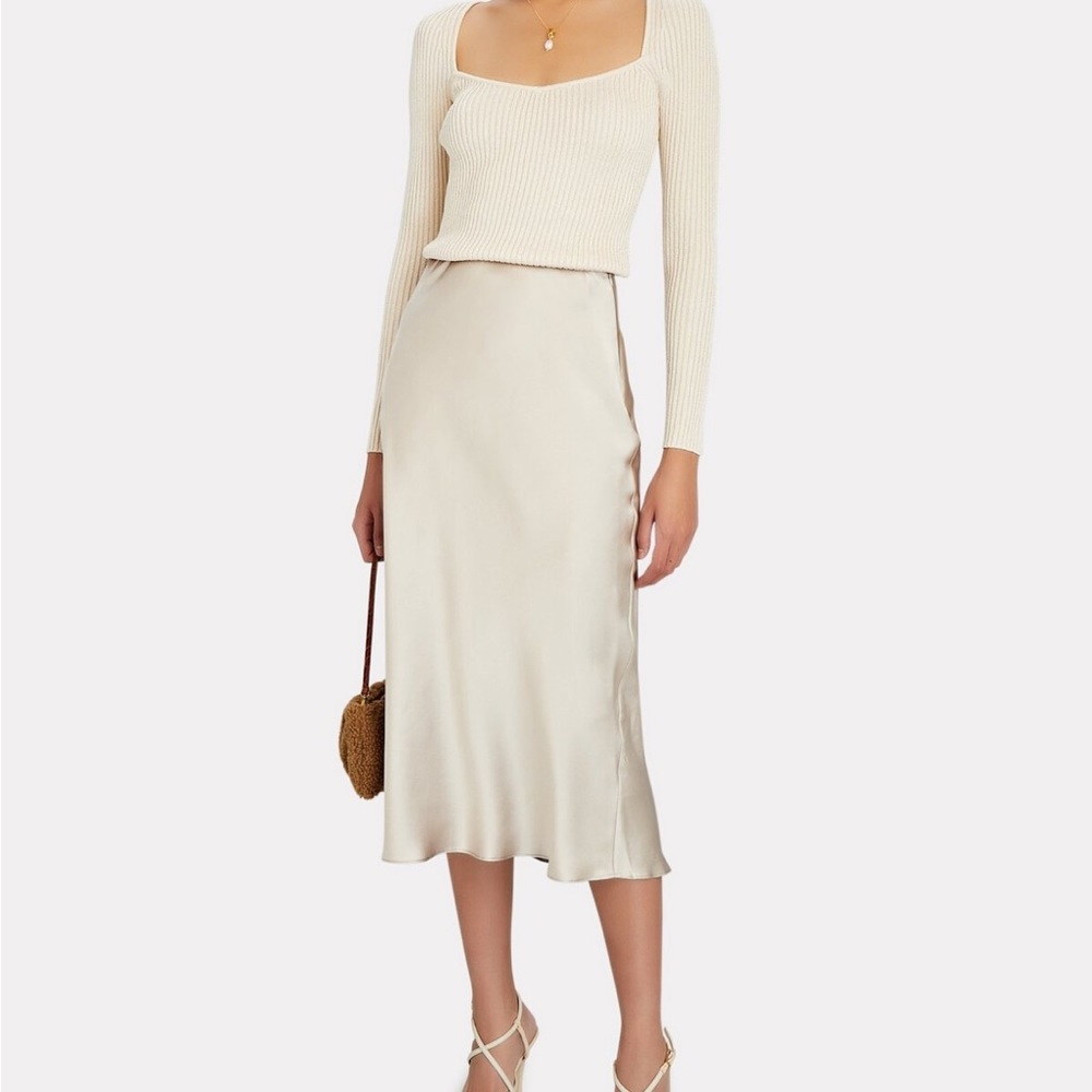 Sablyn Silk Skirt